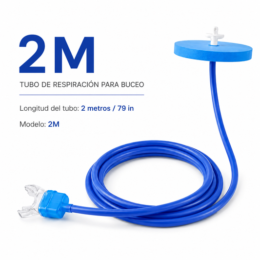 TUBO DE RESPIRACIÓN PARA BUCEO NAUTIVA