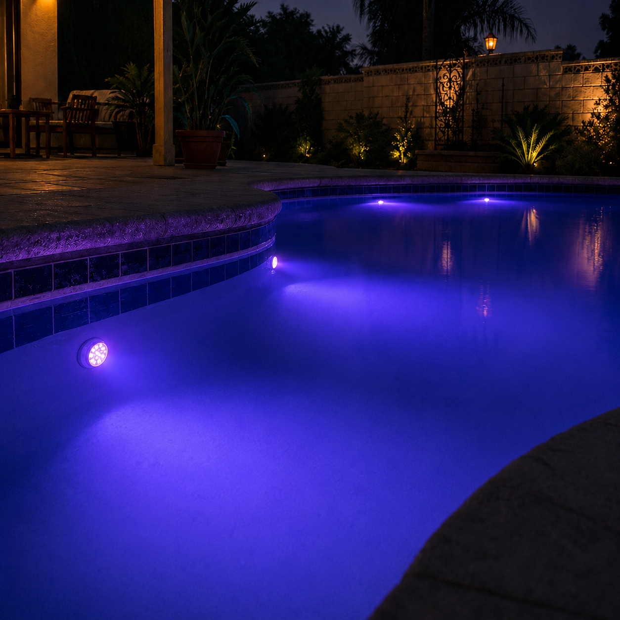 LUCES LED PISCINA