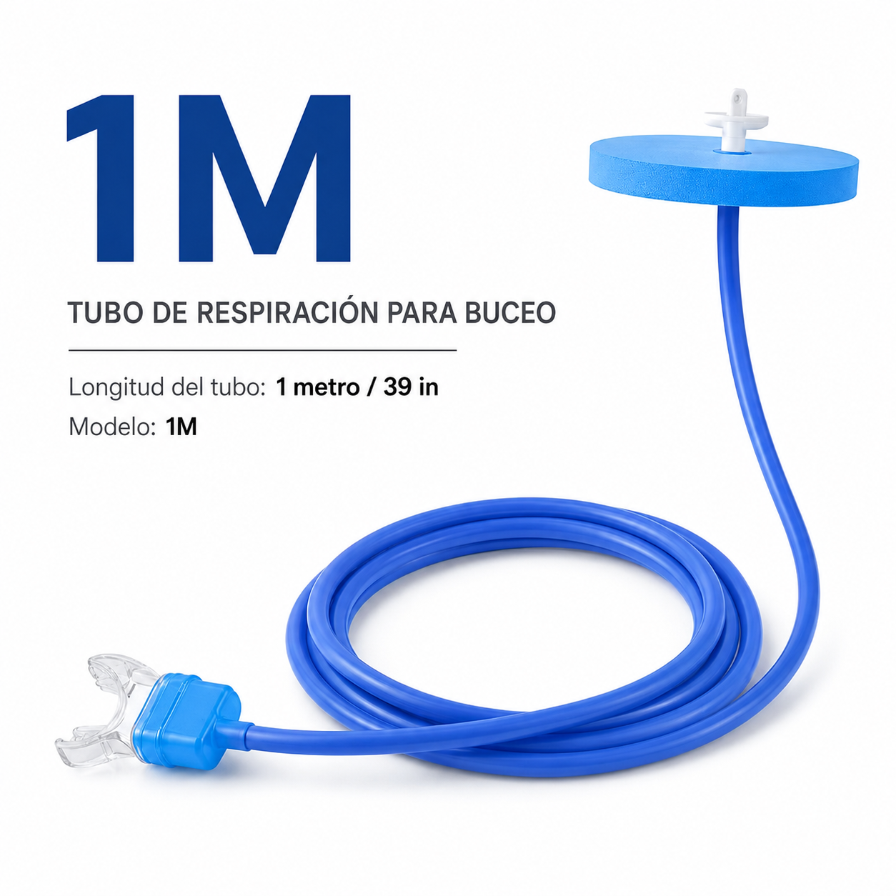 TUBO DE RESPIRACIÓN PARA BUCEO NAUTIVA